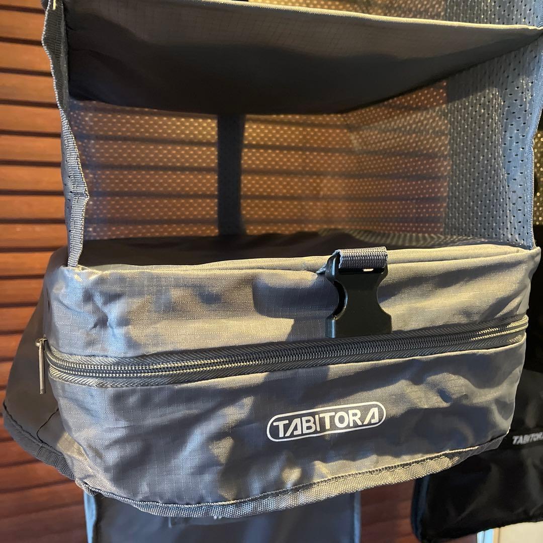 TABITORA トラベルポーチ Ｌサイズ3色セット