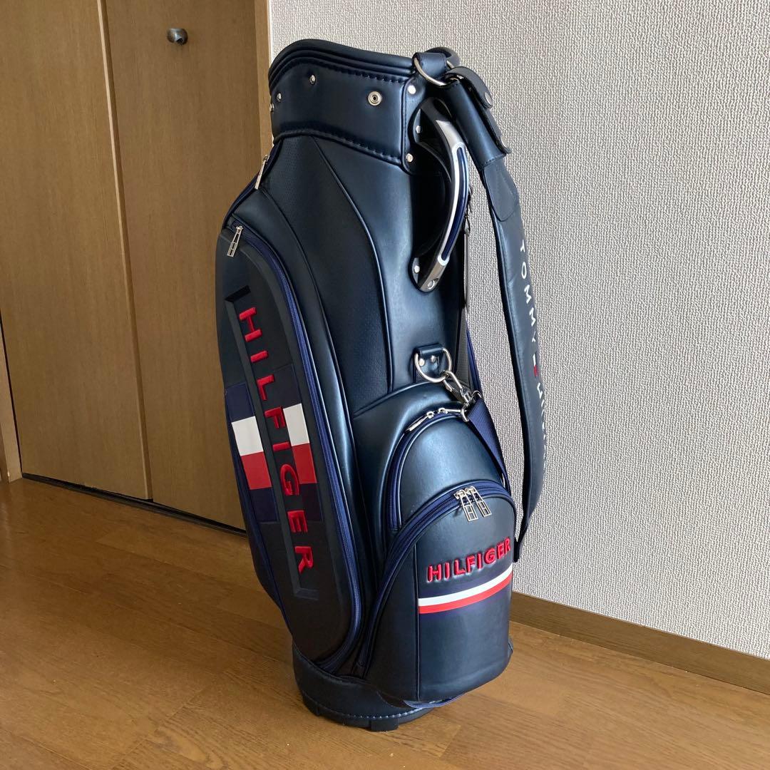   トミーヒルフィガー キャディバッグ ネイビー 紺