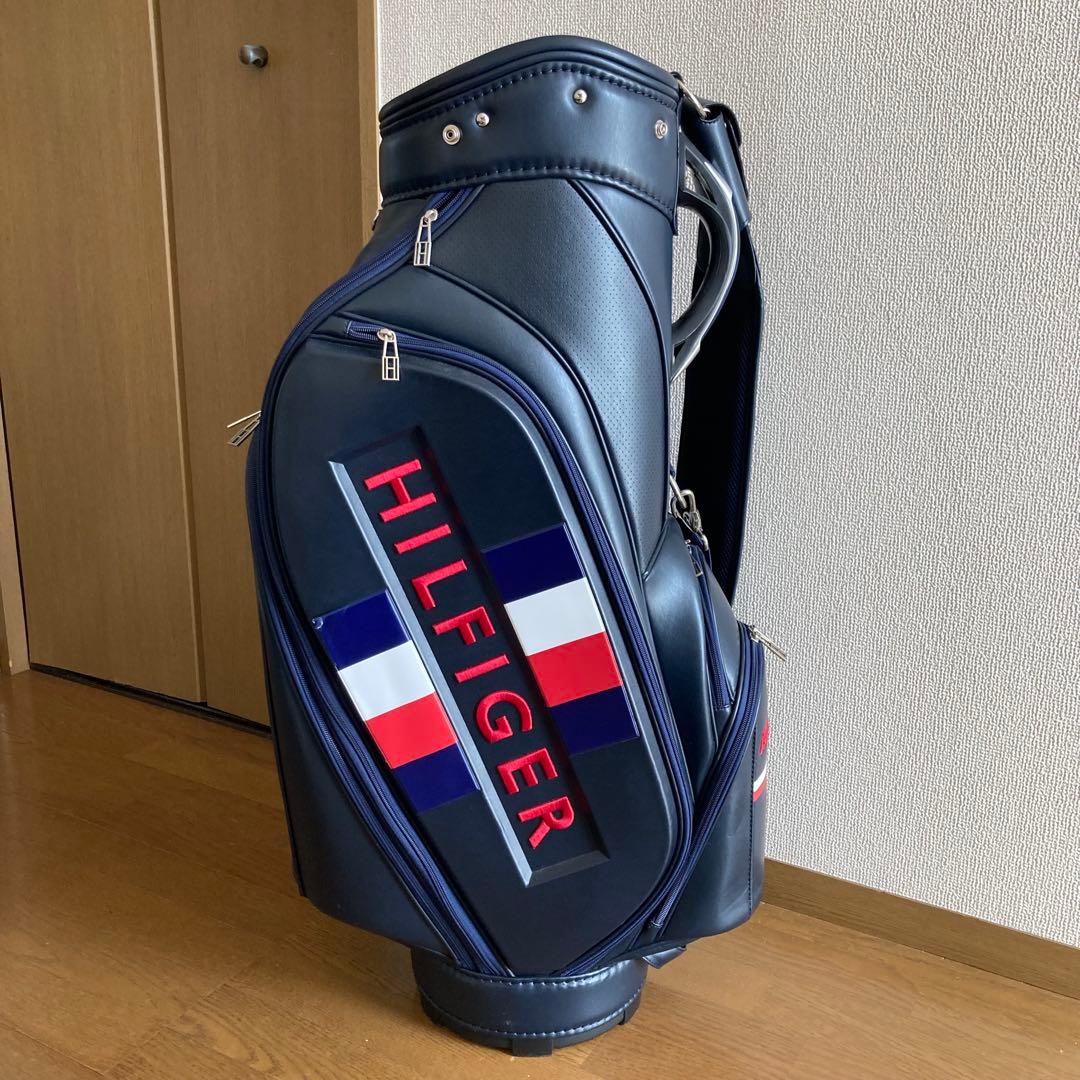   トミーヒルフィガー キャディバッグ ネイビー 紺