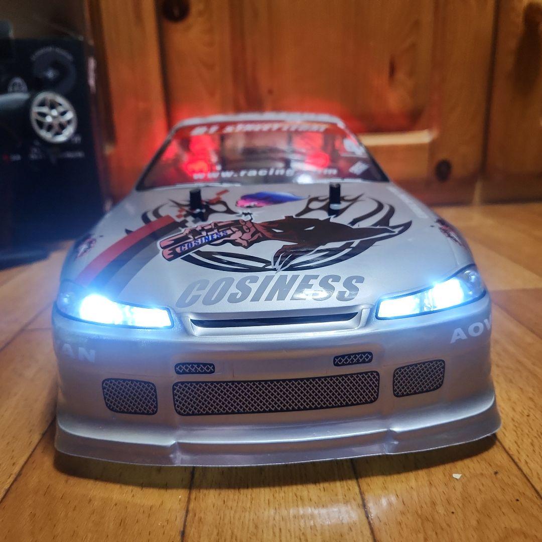 ■専用■　タミヤ ドリフト ラジコン フルセット　TT01 DSPEC　シルビア