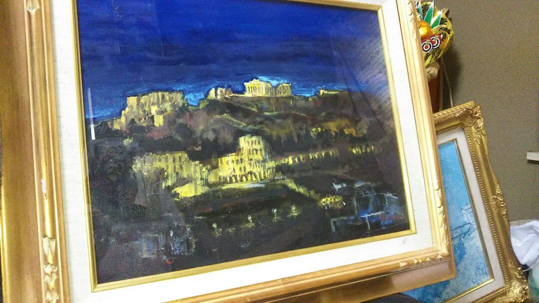 パルテノン宮殿を描いた作品です