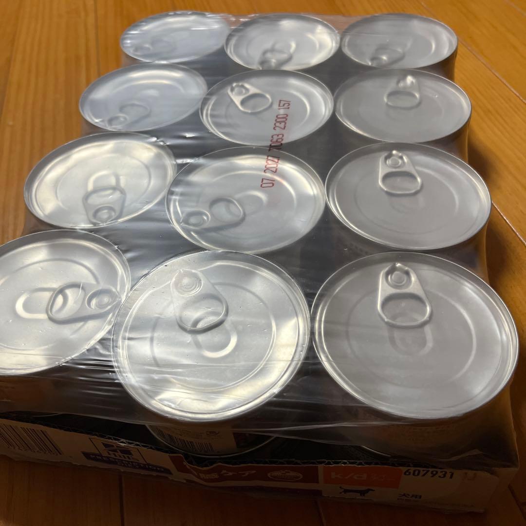 腎臓ケア　k/d 犬用　ビーフ&野菜入りシチュー