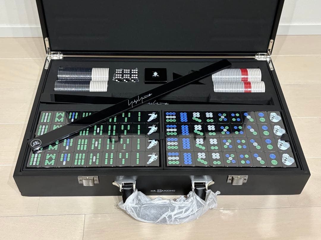 ヨウジヤマモト 麻雀牌セット　おまけクリアファイル40枚