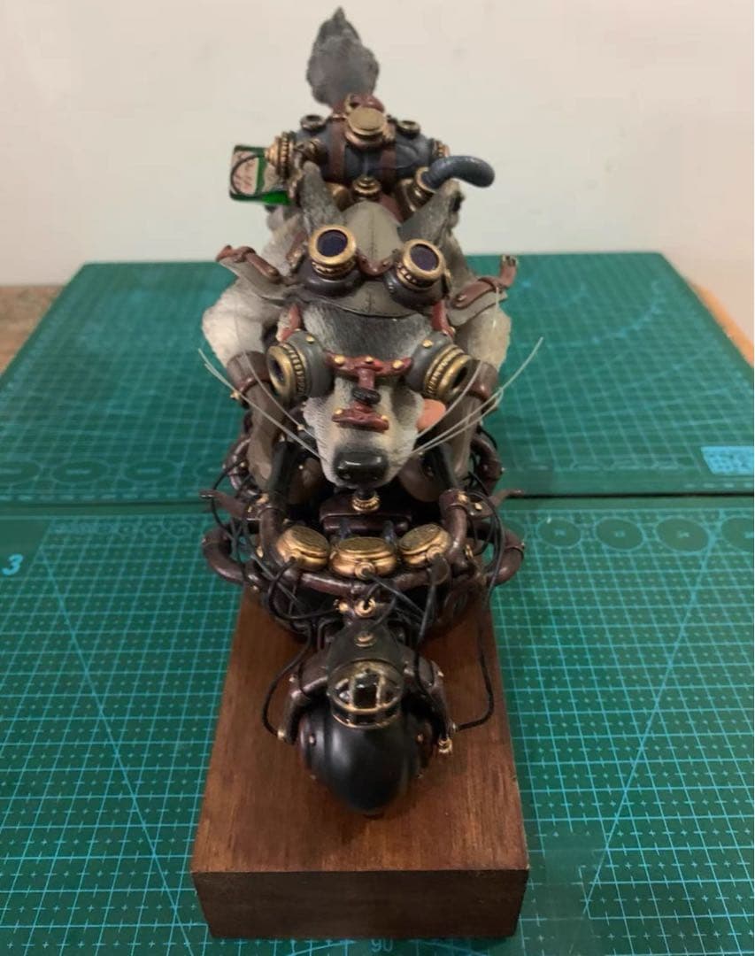 デザイナーズトイ 鎌田光司 狼の機関車 通常版 トレトイフィギュア