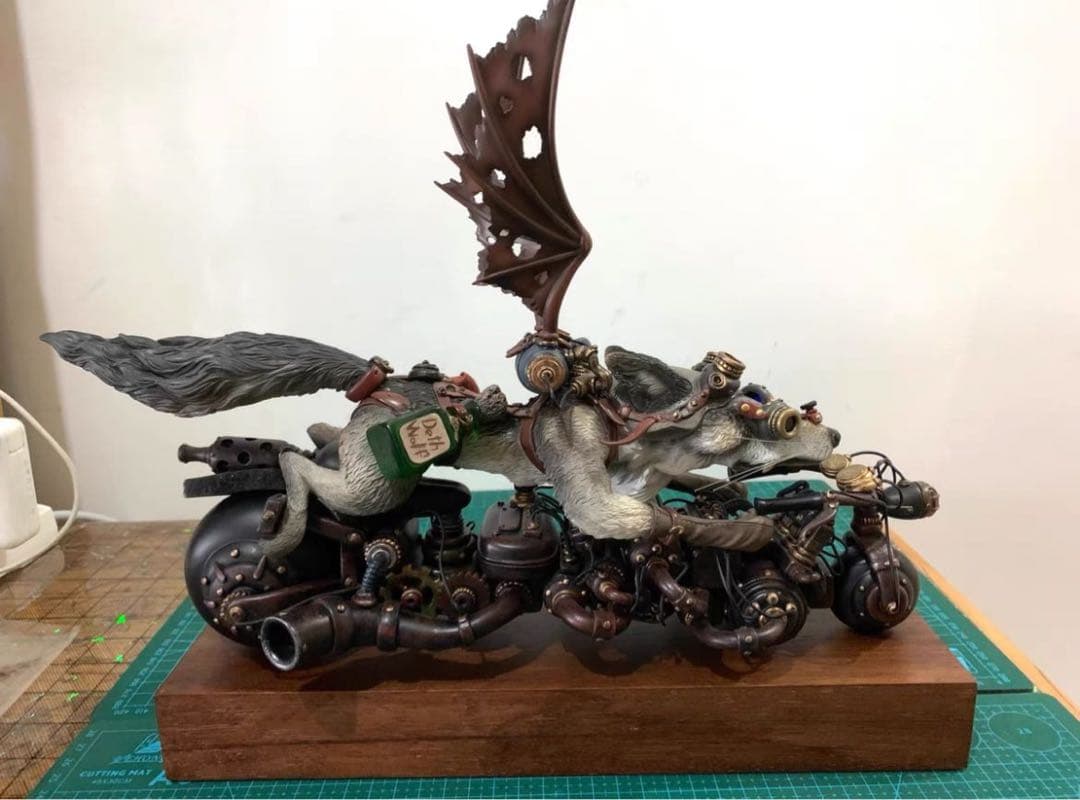 デザイナーズトイ 鎌田光司 狼の機関車 通常版 トレトイフィギュア