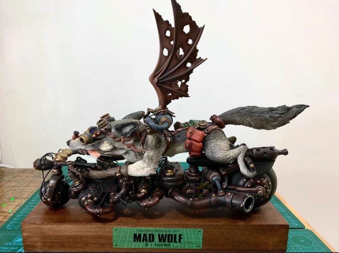 デザイナーズトイ 鎌田光司 狼の機関車 通常版 トレトイフィギュア