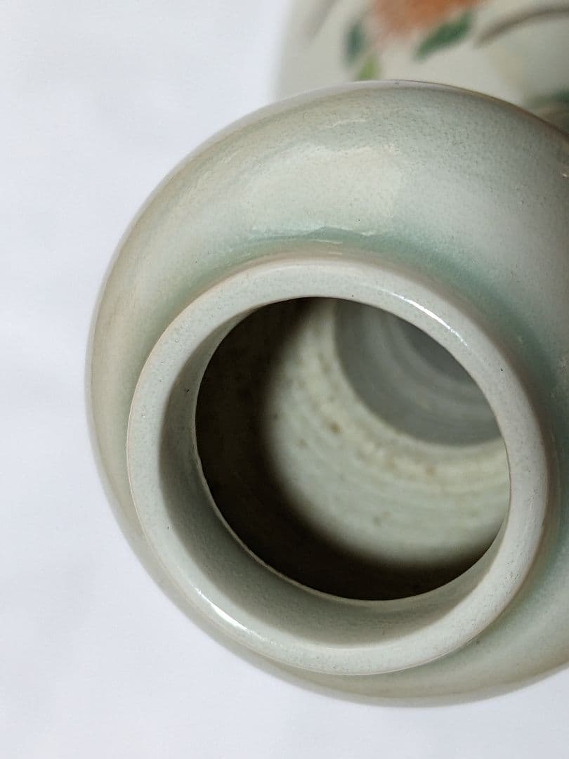 ♦中国陶磁 粉彩 花鳥図 瓶 花瓶 光緒年製 コレクション 骨董品アンティーク