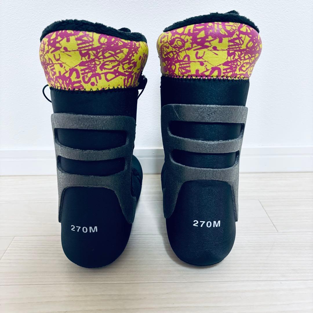 美品　ダブルBOA スノーボード　ブーツ　27cm