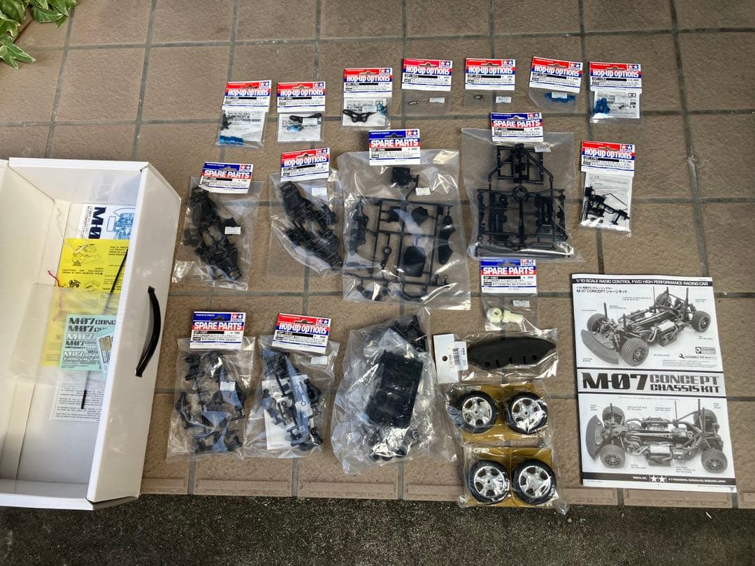 タミヤ　M07コンセプト　メカOPパーツその他