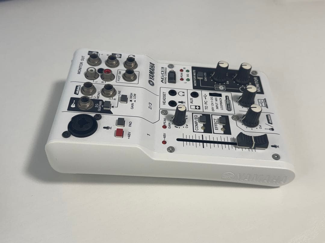 YAMAHA ウェブキャスティングミキサー オーディオインターフェース　AG03