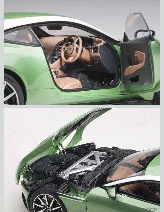 AUTOart 1/18 アストンマーチン DB11 メタリック グリーン 完成