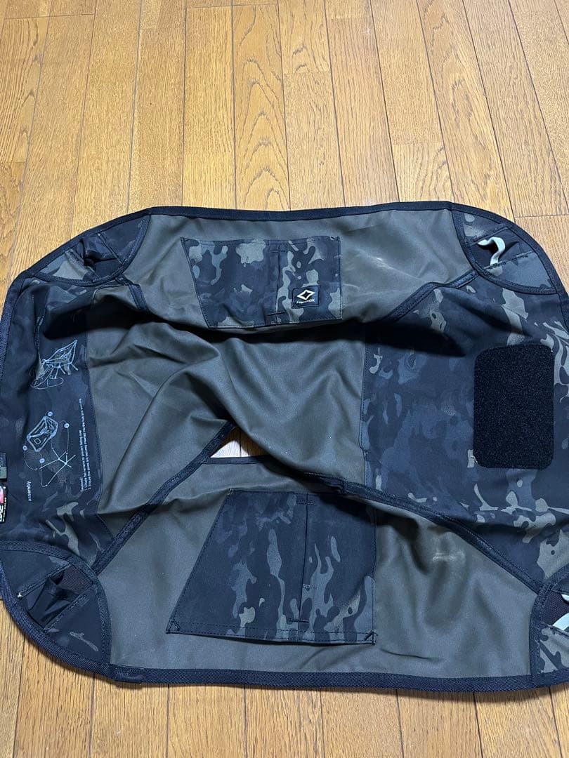 Helinox 希少 ブラックカモ コット テーブル チェア 3点セット