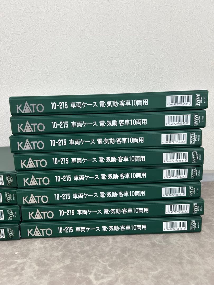 KATO 10-210 7両 214 8両 215 10両用ケース 18個セット