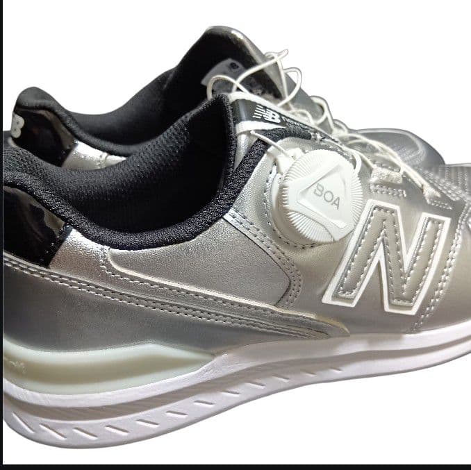 【新品】ニューバランス 996 ゴルフシューズ BOA シルバー