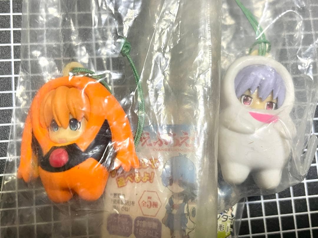 おきがえぷちえゔぁストラップ＆ソフトキーホルダー　全11点　エヴァンゲリオン
