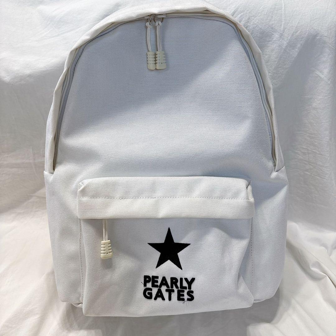 PEARLY GATES パーリーゲイツ 星に願いを バックパック リュック 白