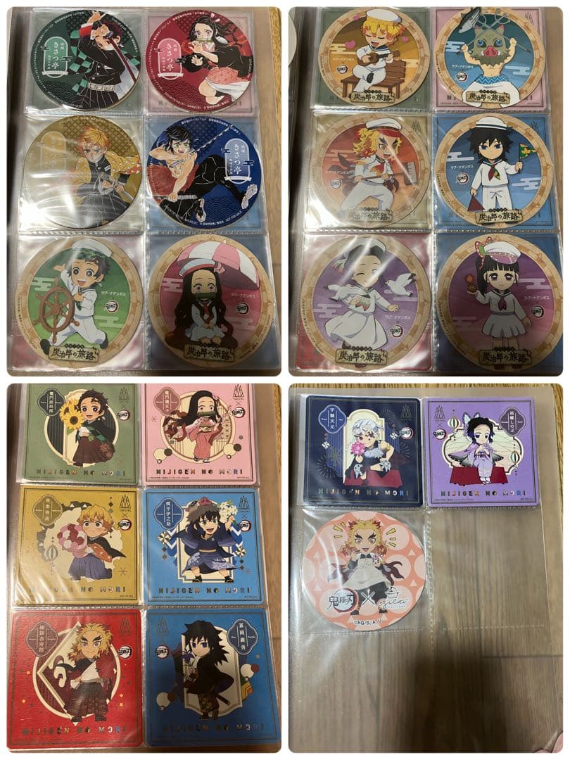 鬼滅の刃　アートコースター BOX 第一弾　第二弾 第三段　その他　セット