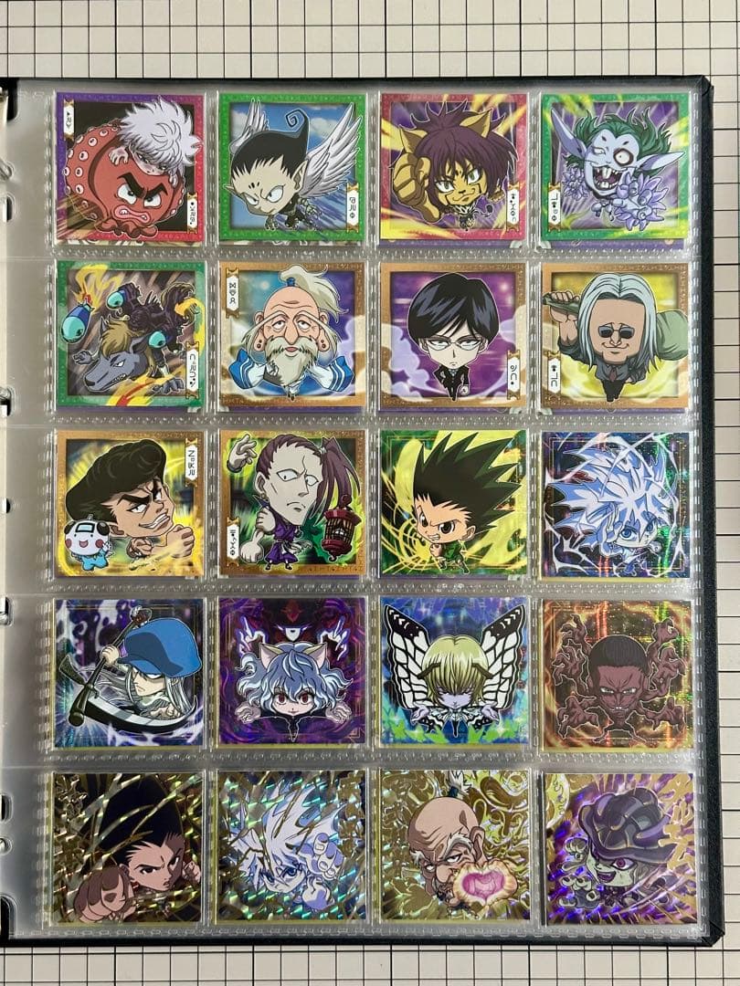 ハンターハンター　ウエハース　シール　vol.1〜vol.8 フルコンプ