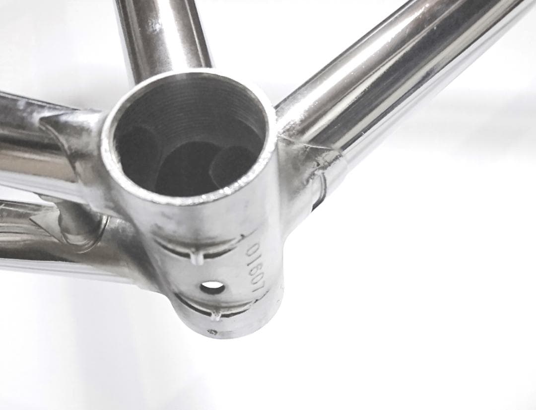 【美品】クロモリ ロードフレーム フルメッキ