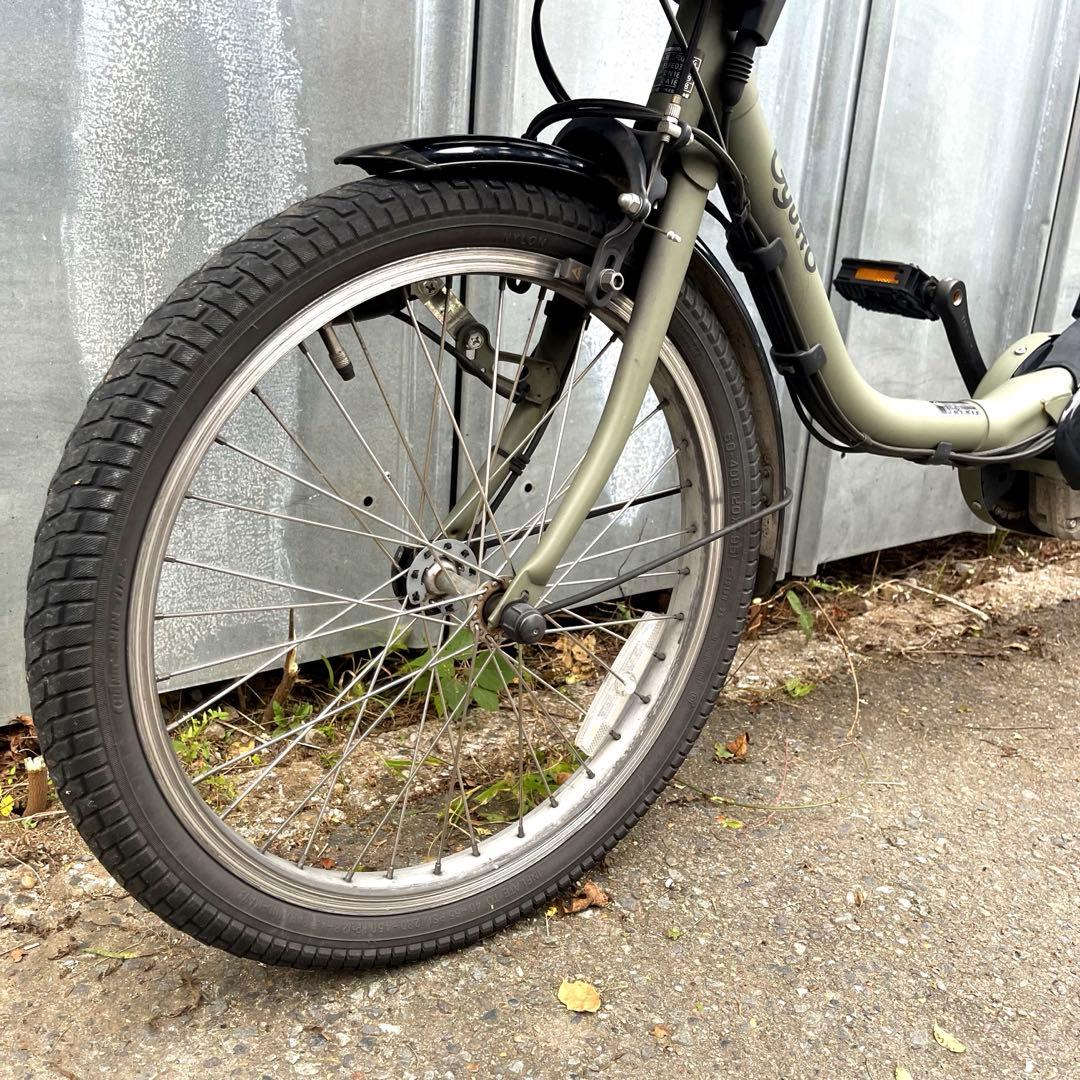 Gutto 電動アシスト自転車 チャイルドシート2つ付き