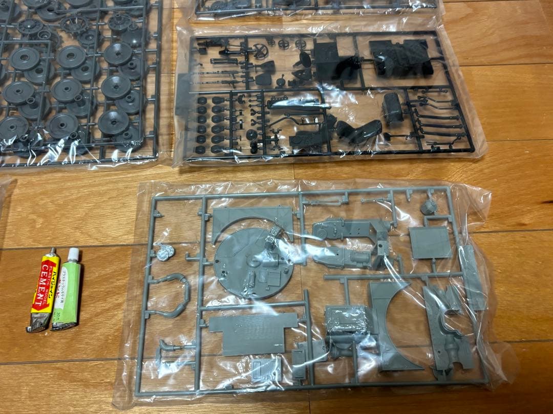 当時物 小鹿タミヤ 1/25 ドイツ陸軍重戦車 タイガーI型 リモコンタンク