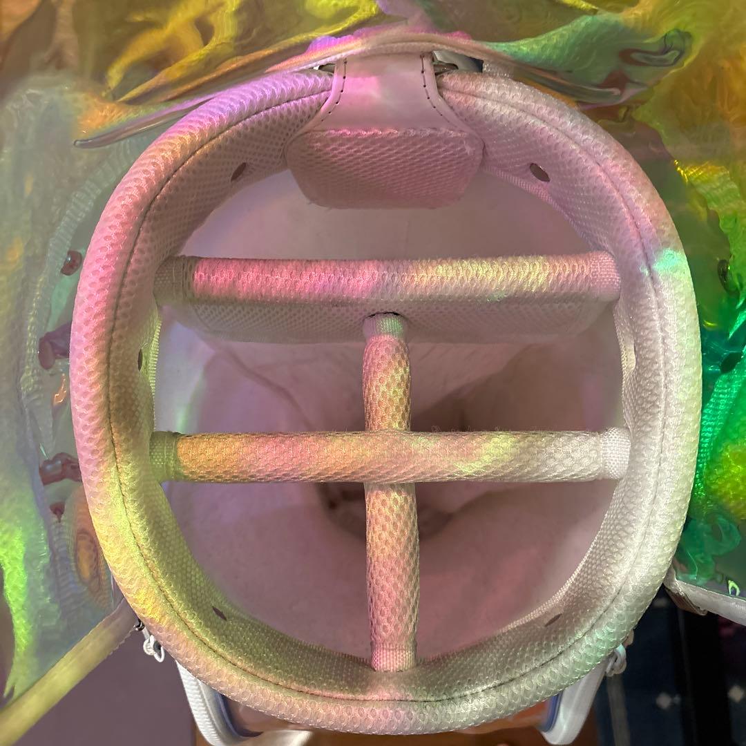 本間　ホンマ　スケルトン オーロラ　キャディバッグ　非売品