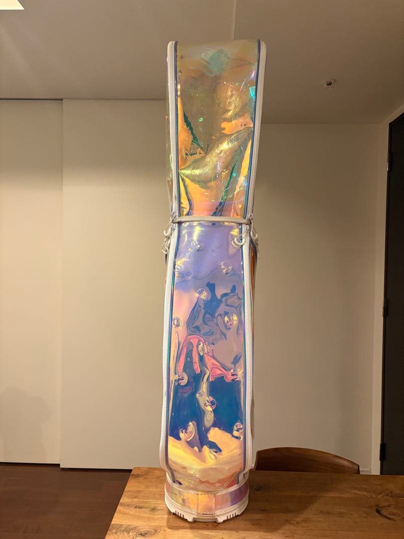 本間　ホンマ　スケルトン オーロラ　キャディバッグ　非売品