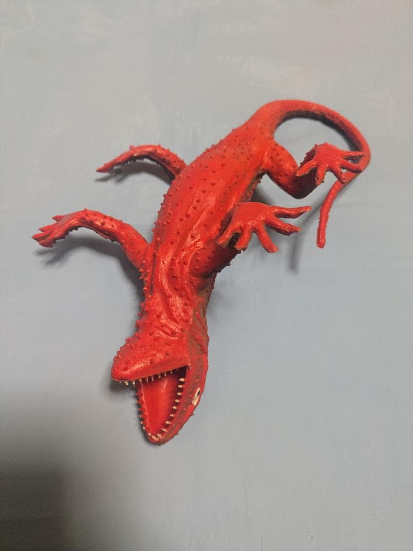 トカゲ プラスチック フィギュア シマテン