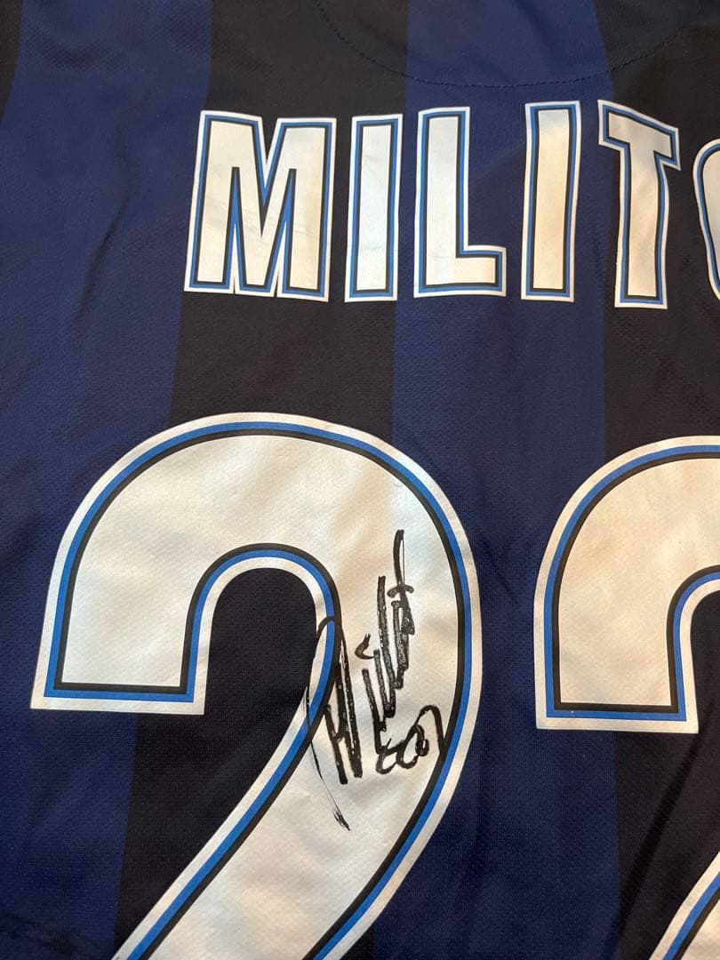 【サイン入り】ディエゴミリート　インテル　ミラノ