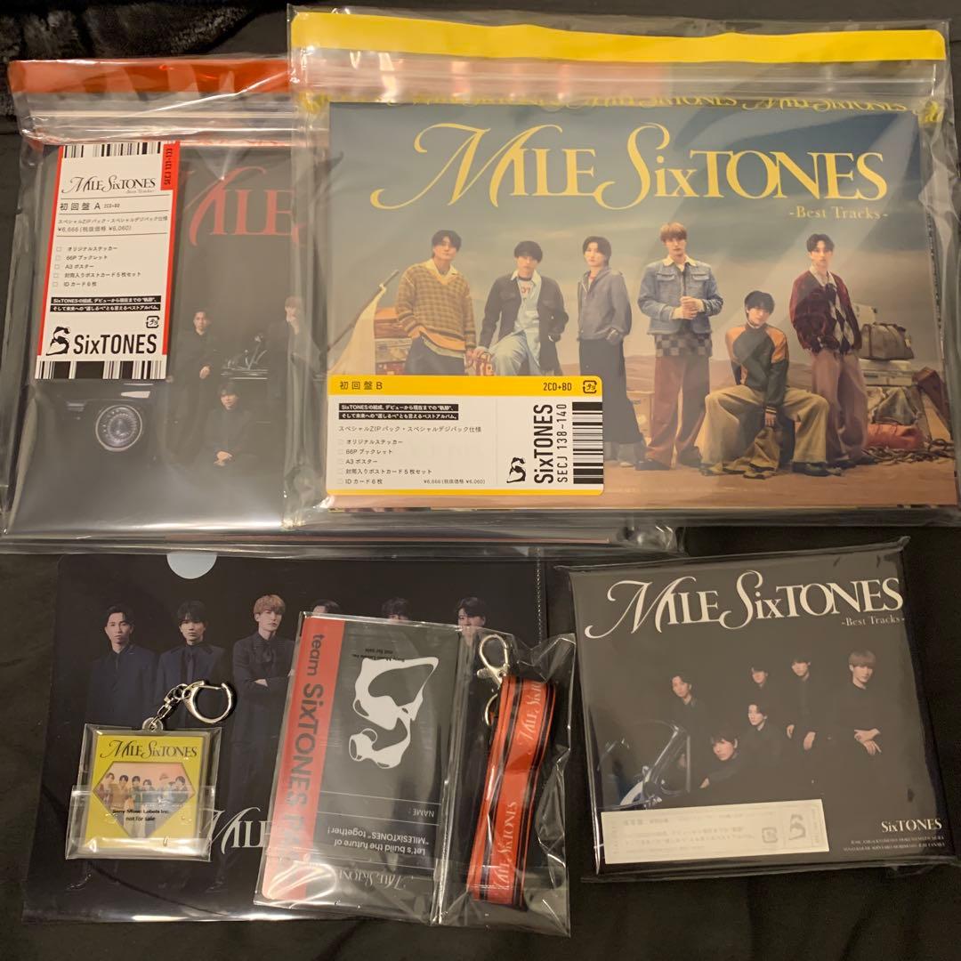 SixTONES MILESixTONES-Best Tracks-3形態セット