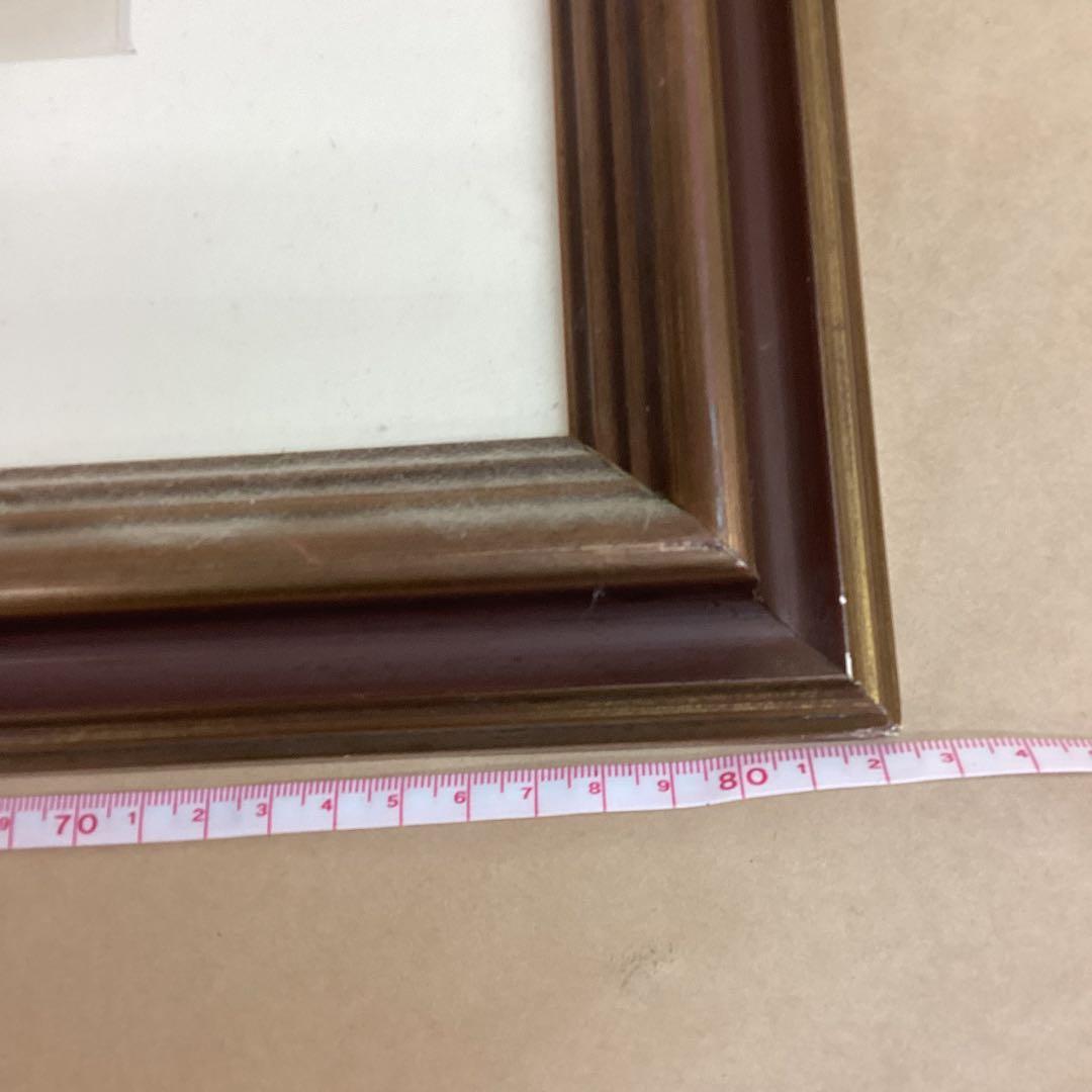 荻須高徳「金獅子亭」リトグラフ 128/150 直筆サイン入り 額装