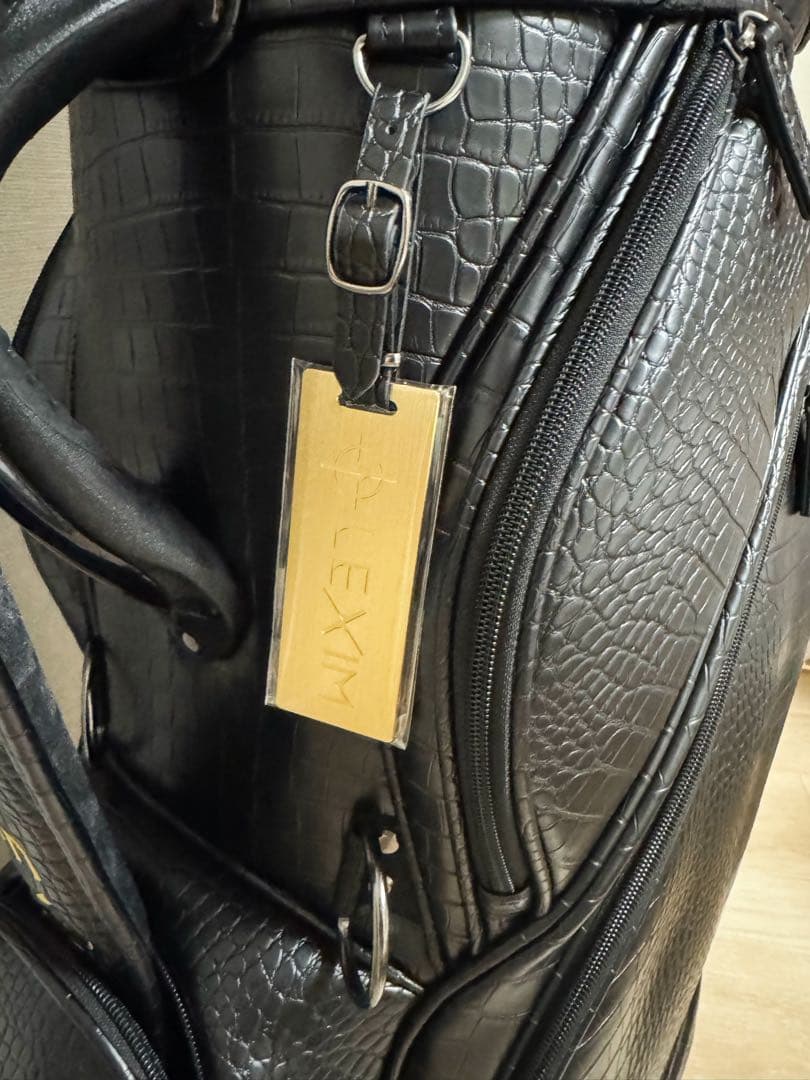 LEXIM キャディバッグ 黒　新品未使用