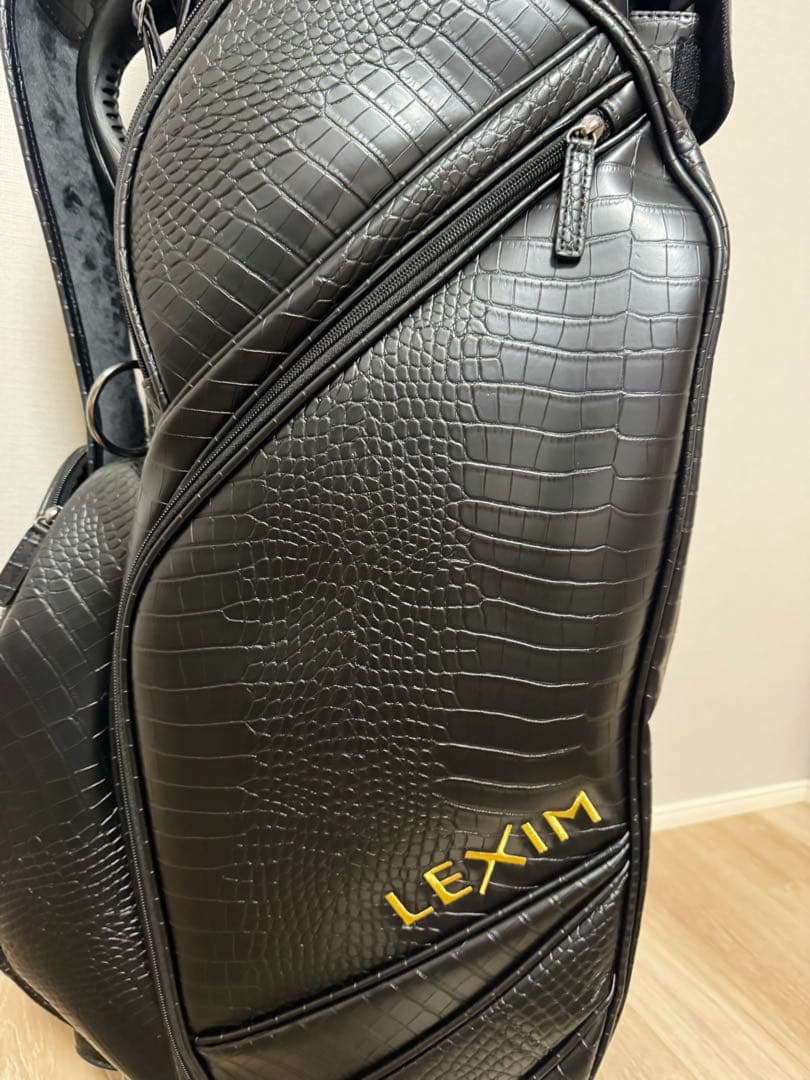 LEXIM キャディバッグ 黒　新品未使用