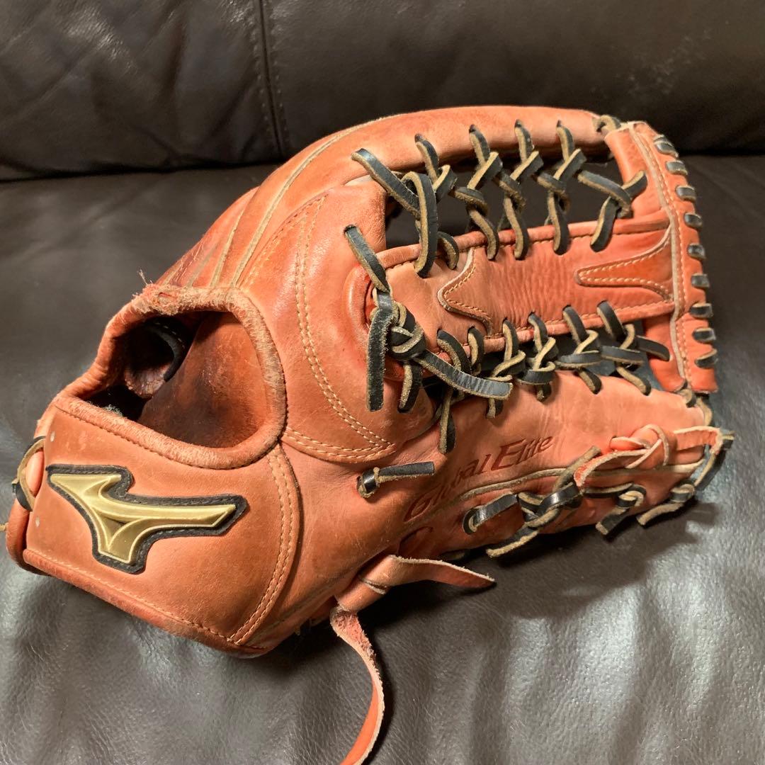 ミズノ　グローバルエリート　硬式外野手用グローブ