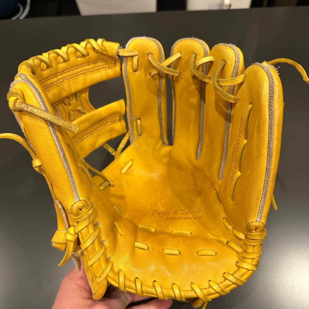 ZETT 硬式野球用グローブ BPROG 541 イエロー
