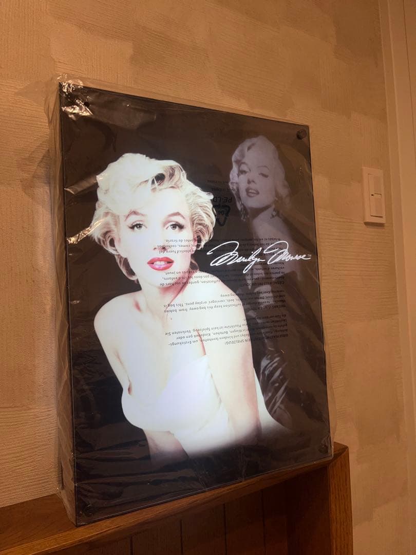 超激レア 未使用品 マリリンモンロー ライトボックス インテリア照明