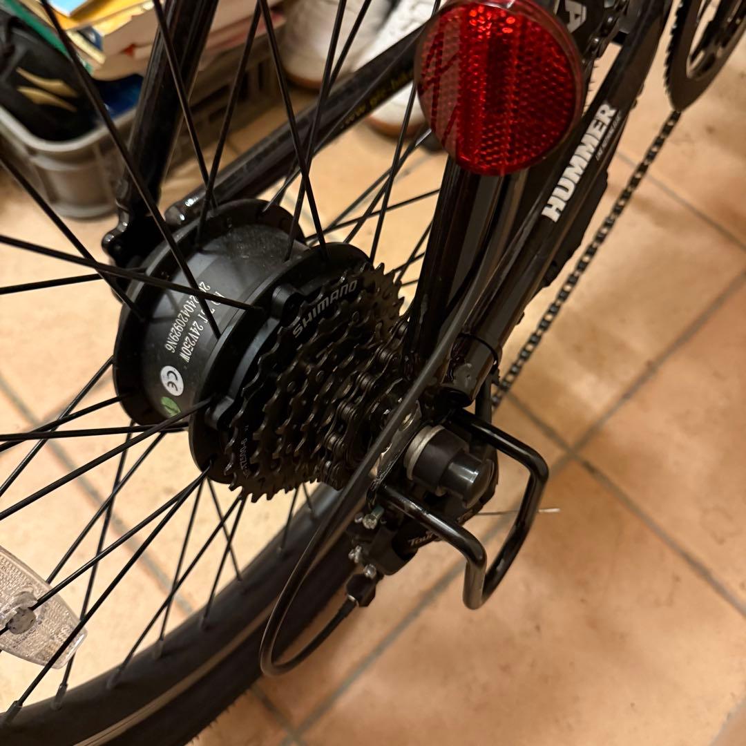 KUMMER 電動アシスト自転車 黒