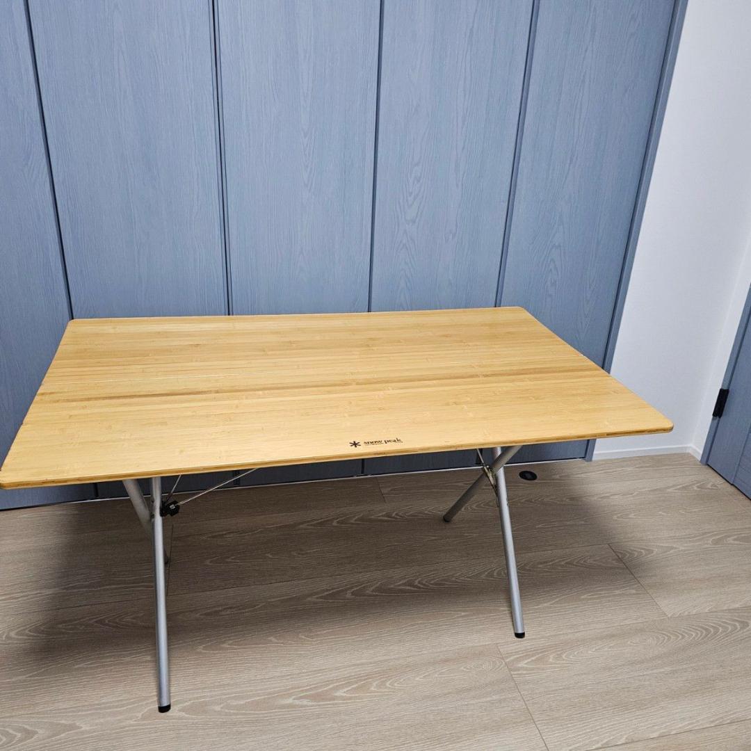  peak スノーピーク 竹 折りたたみ テーブル