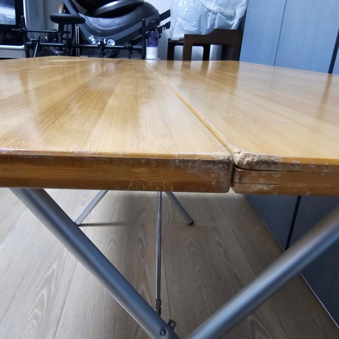  peak スノーピーク 竹 折りたたみ テーブル