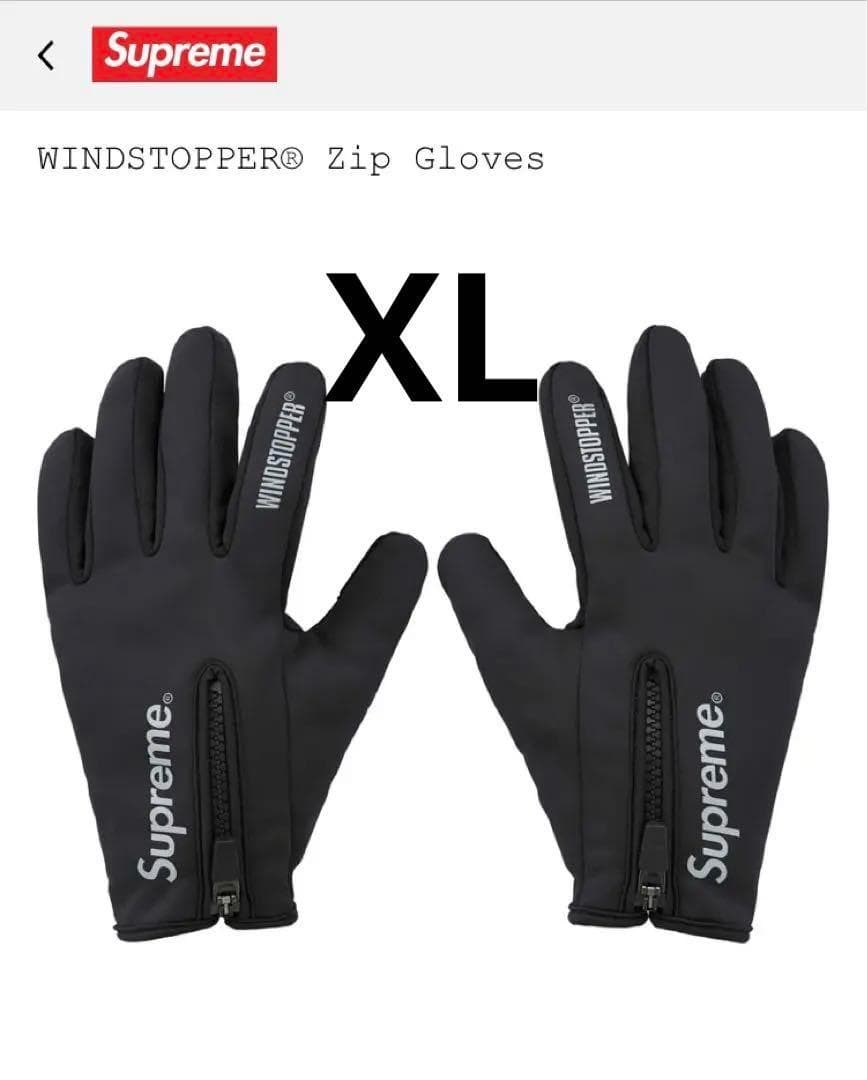ウェア Supreme WINDSTOPPER Zip Gloves XL