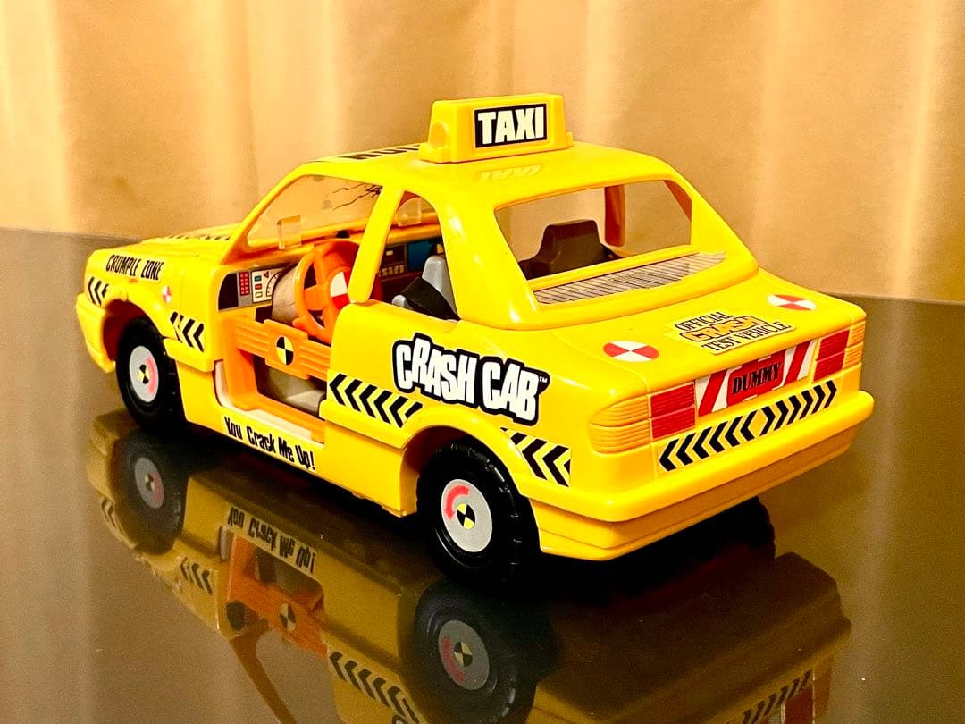 【希少美品】クラッシュダミーズ　フィギュア　ビークル　セット　当時もの