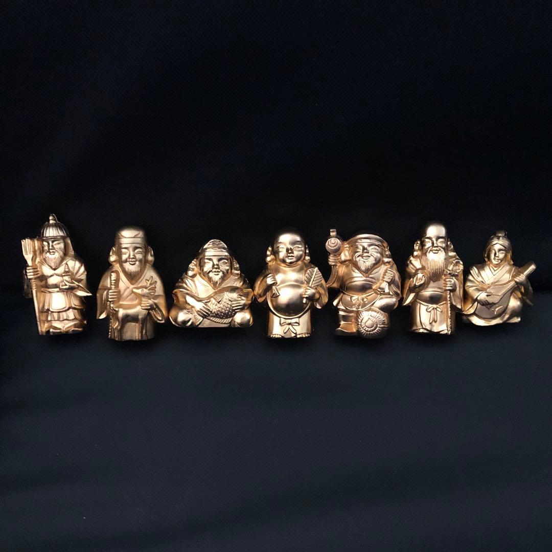 縁起七福神の置物７体　斎藤一人さん　銀座まるかん　限定品グッズ　レア