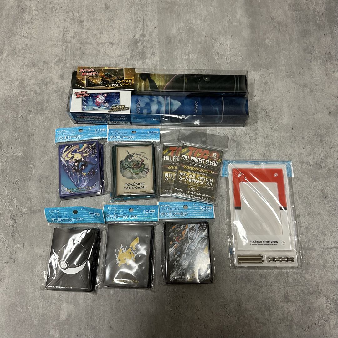 ポケモンカードゲーム スリーブ・プレイマットセット まとめ売り
