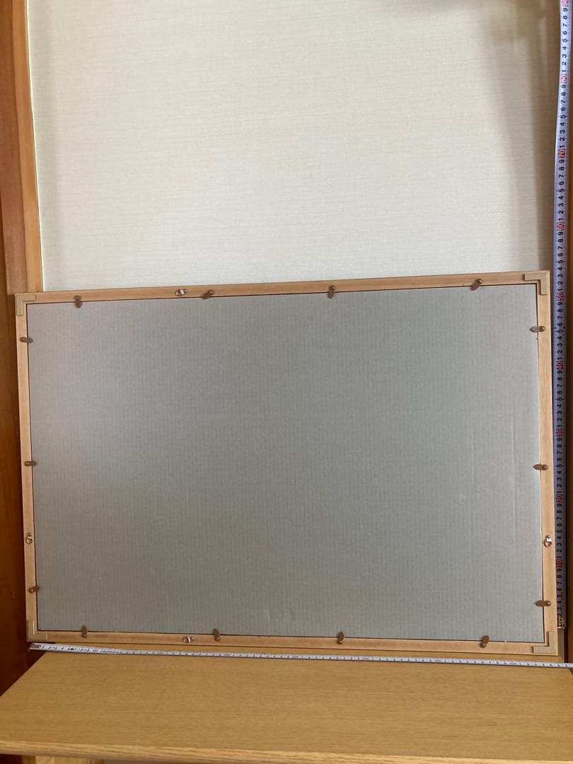 千P⑩富士山六地蔵　ジグソーパズル　木額54×79㎝　完成品　美品