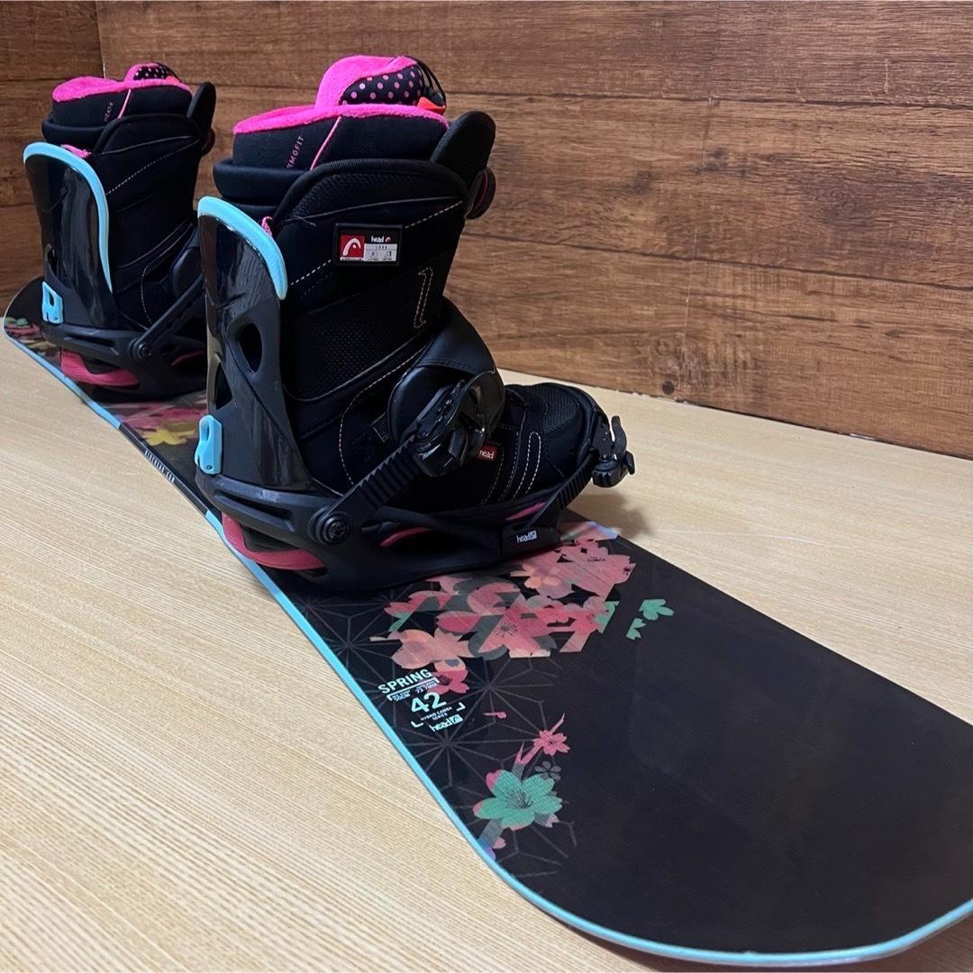 美品　HEAD　スプリング レディース　スノーボード3点セット　値下げ不可