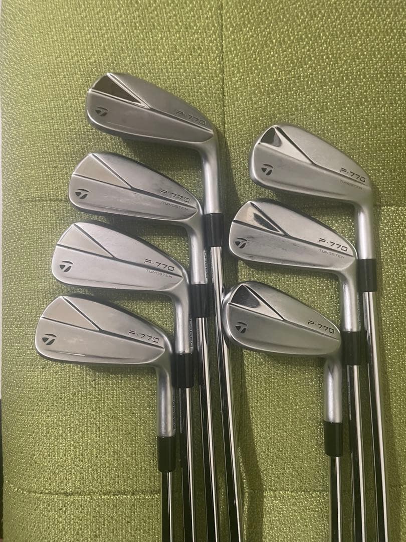 P-770 アイアンセット ダイナミックゴールド Sフレックス　4-P 7本