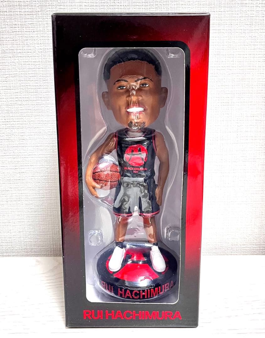 八村塁 Rui Hachimura ブラックサムライ ボブルヘッド