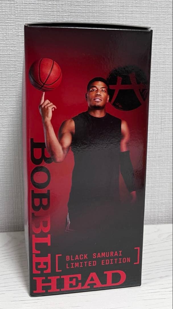 八村塁 Rui Hachimura ブラックサムライ ボブルヘッド