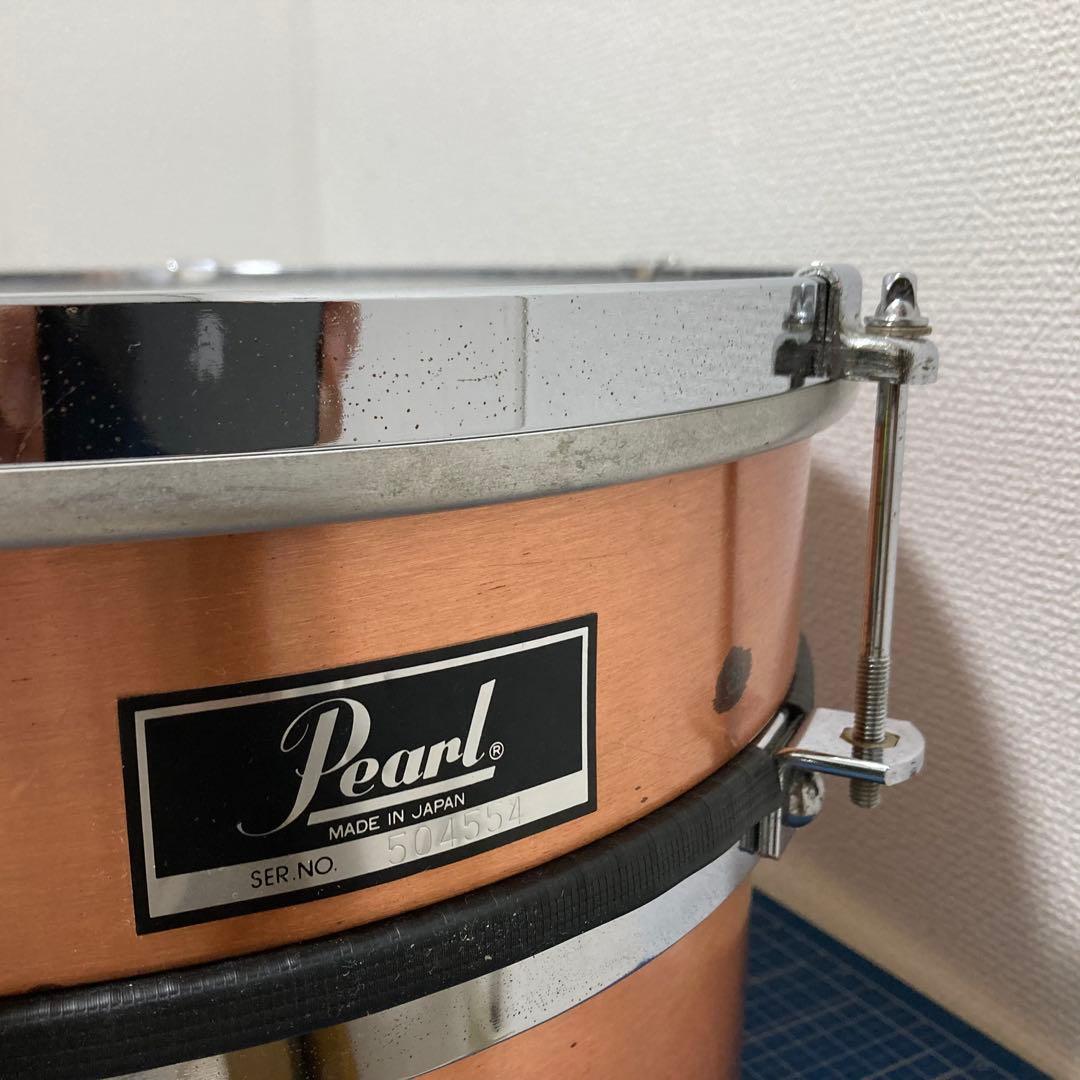 Pearlパール コパー ティンバレス 14インチCopper Timbales