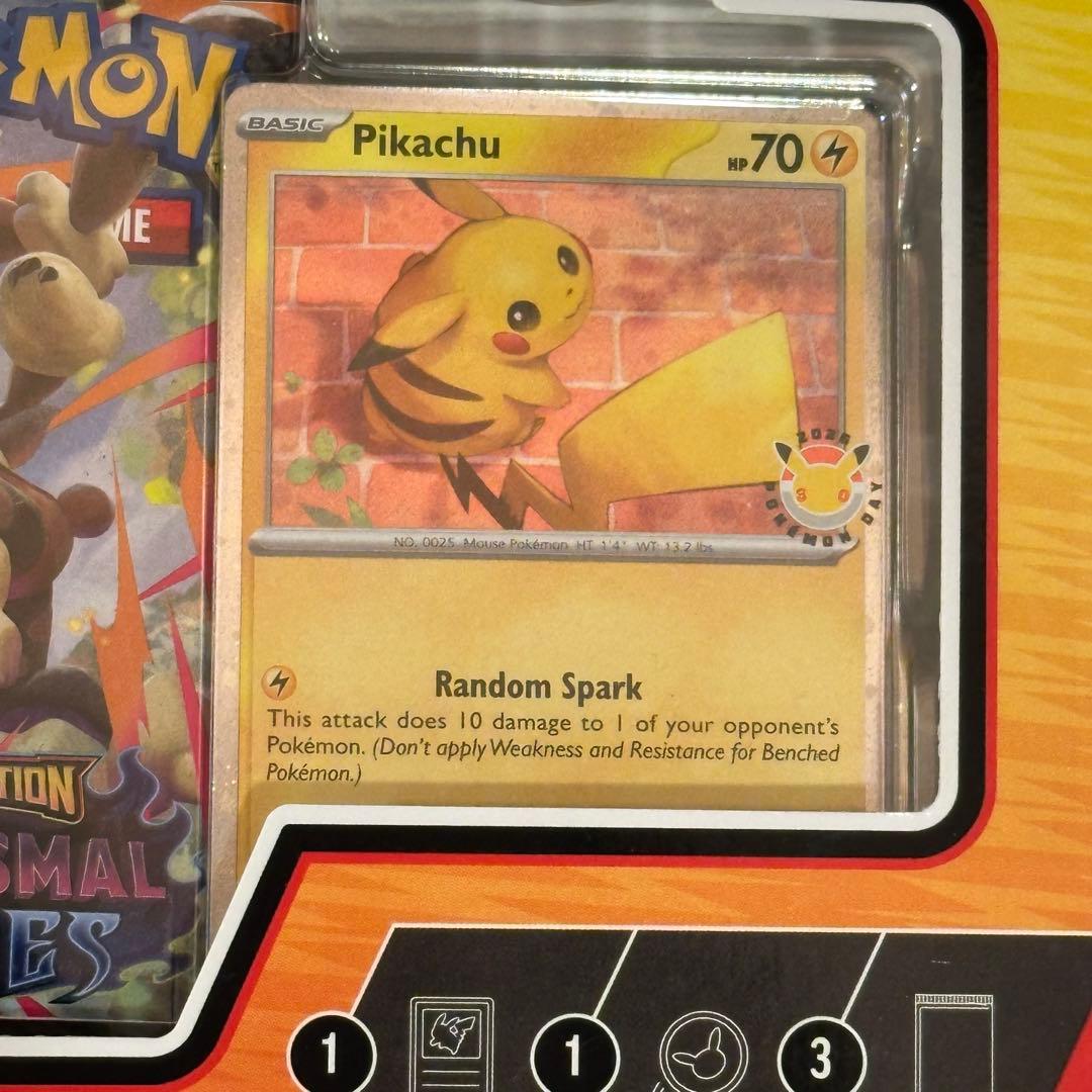 ポケモンデイ2026 ピカチュウ プロモ付き 新品未開封